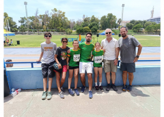 Carmen e Iñaki representan al Alcanatif en el Campeonato de Andalucía de Triatlón Sub 12