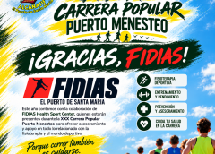 FIDIAS se suma a la XXX Carrera Popular Puerto Menesteo